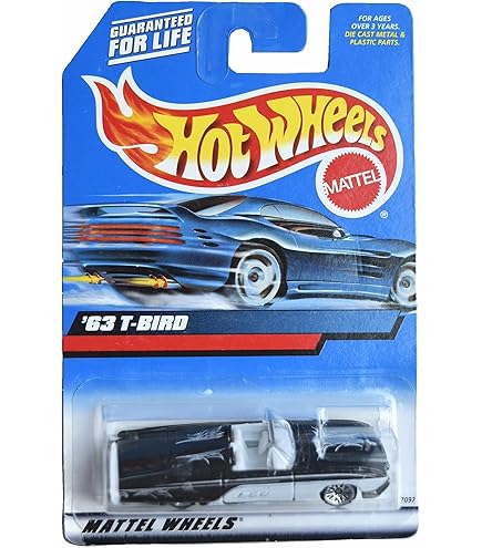 Amazon.com: Hot Wheels '63 T Bird, [Teal] 1998 First Editions 9/40